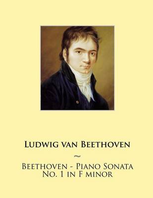 Book cover for Beethoven - Piano Sonata No. 1 in F minor