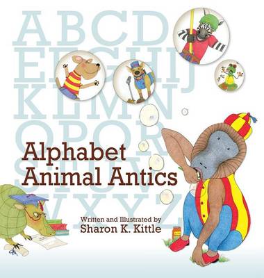 Book cover for Alphabet Animal Antics