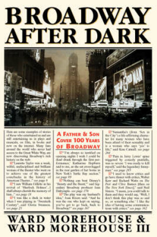 Cover of Broadway After Dark