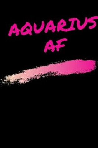 Cover of Aquarius AF