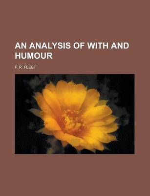 Book cover for An Analysis of with and Humour