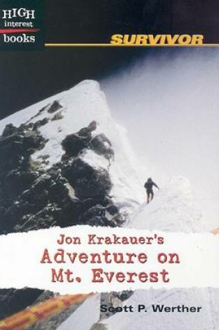 Cover of Jon Krakauer's Adventure on Mount Everest