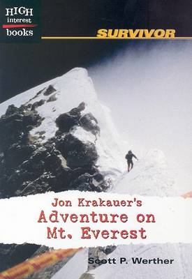 Book cover for Jon Krakauer's Adventure on Mount Everest