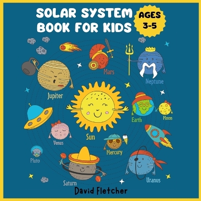 Book cover for Solar System Book for Kids Ages 3-5