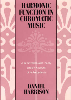 Book cover for Harmonic Function in Chromatic Music