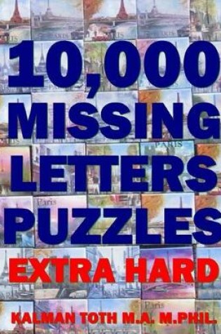 Cover of 10,000 Missing Letters Puzzles