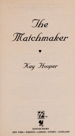 Book cover for The Matchmaker