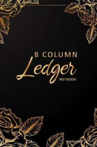 Cover of 8 Column Ledger Book