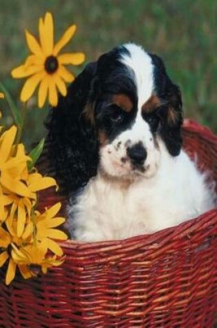 Cover of Puppy Basket Daisy Dog Photo Journal