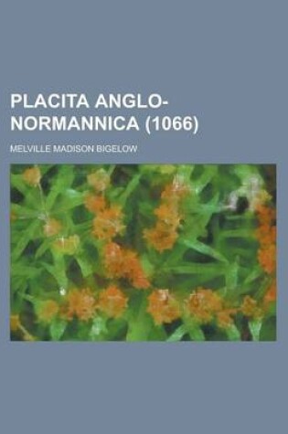 Cover of Placita Anglo-Normannica (1066)