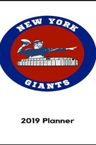 Cover of New York Giants 2019 Planner