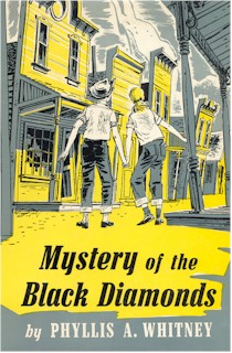 Book cover for Mystery of the Black Diamonds