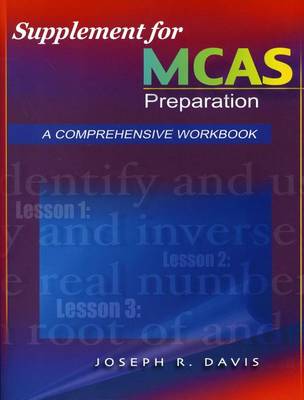 Book cover for Supplement for MCAS Preparation