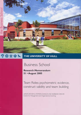Cover of Team Roles