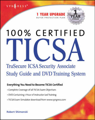 Book cover for Ticsa: Trusecure Icsa Certified Security Associate Study Guide and DVD Training System