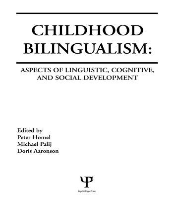 Book cover for Childhood Bilingualism