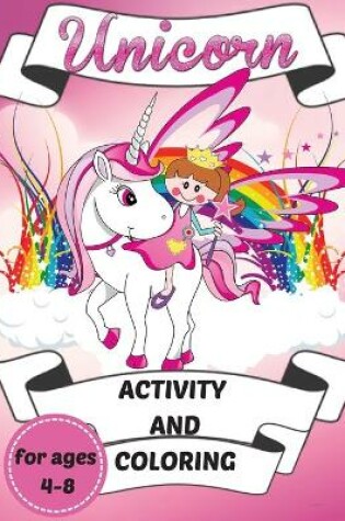 Cover of Unicorn Activity and Coloring