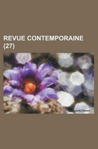 Cover of Revue Contemporaine (27)