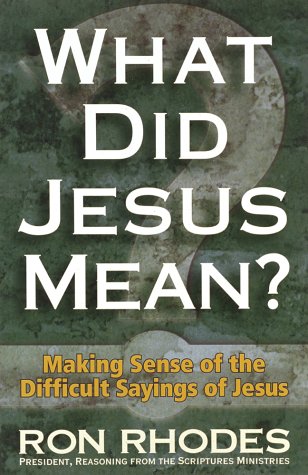 Book cover for What Did Jesus Mean?