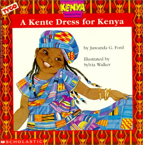 Book cover for A Kente Dress for Kenya