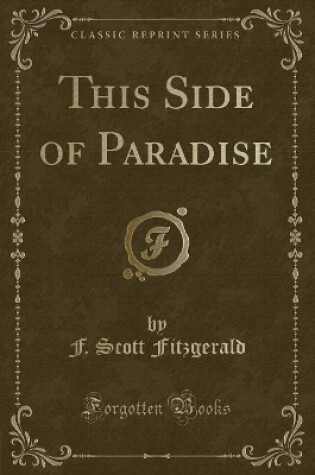 Cover of This Side of Paradise (Classic Reprint)
