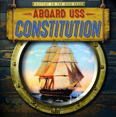 Book cover for Aboard USS Constitution