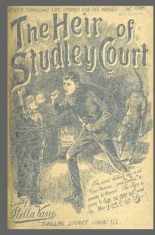 Cover of Journal Vintage Penny Dreadful Book Cover Heir of Studley Court