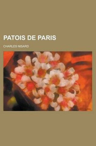 Cover of Patois de Paris