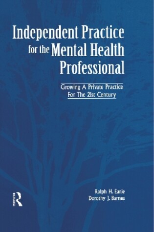 Cover of Independant Practice for the Mental Health Professional