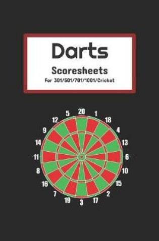 Cover of Darts Scoresheets