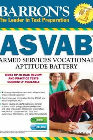 Cover of Barron's ASVAB , 11th Edition