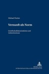 Book cover for Vernunft ALS Norm