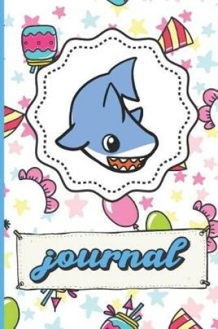 Cover of Shark Birthday Party Journal