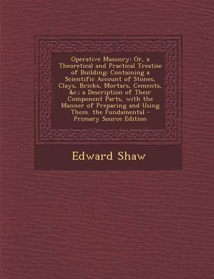 Book cover for Operative Masonry