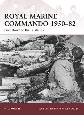 Book cover for Royal Marine Commando 1950-82