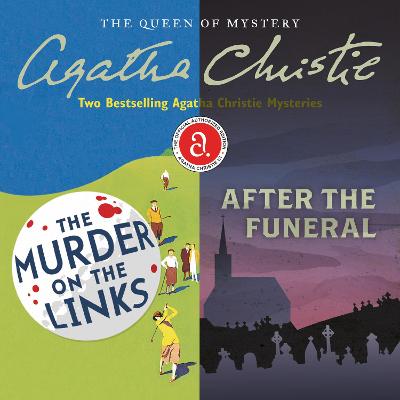 Book cover for Murder on the Links & After the Funeral