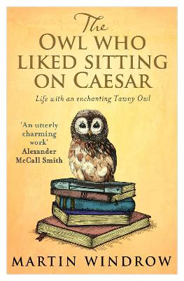 Book cover for The Owl Who Liked Sitting on Caesar