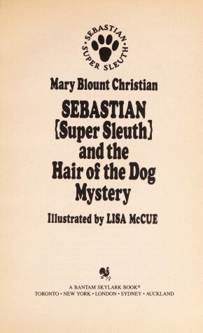 Book cover for Sebastian the Hair