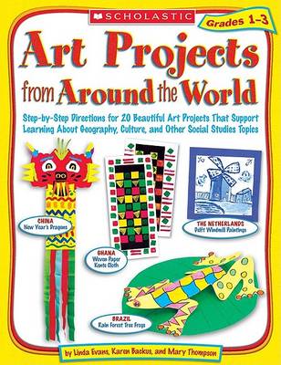 Book cover for Art Projects from Around the World Grades 1-3