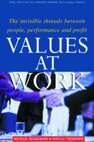 Cover of Values at Work
