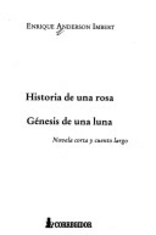 Cover of Historia de Una Rosa