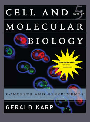 Book cover for Cell and Molecular Biology, Binder Ready Version