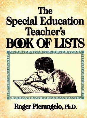 Book cover for Special Education Teachers Book of Lists