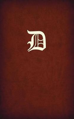 Book cover for D