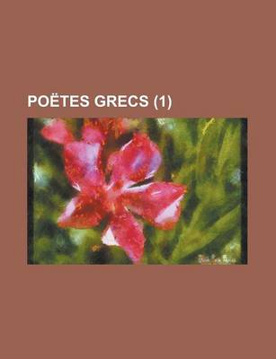 Book cover for Poetes Grecs (1)