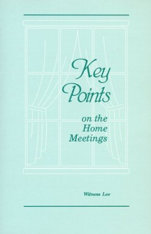 Book cover for Key Points on the Home Meetings