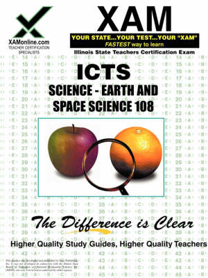 Book cover for Ilts Science- Earth and Space Science 108 Teacher Certification Test Prep Study Guide