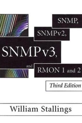 Cover of SNMP, SNMPv2, SNMPv3, and RMON 1 and 2 (paperback)