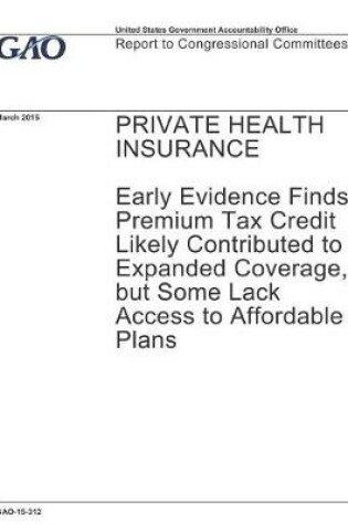 Cover of Private Health Insurance