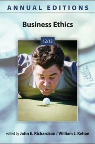 Cover of Annual Editions: Business Ethics 12/13